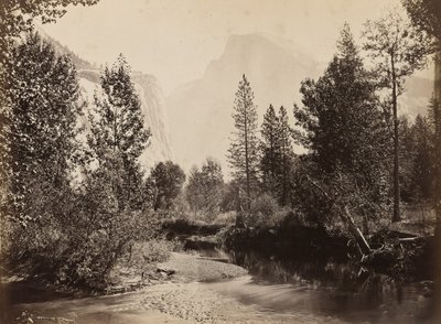 Half Dome, 4967 Feet, Yosemite by Carleton E. Watkins